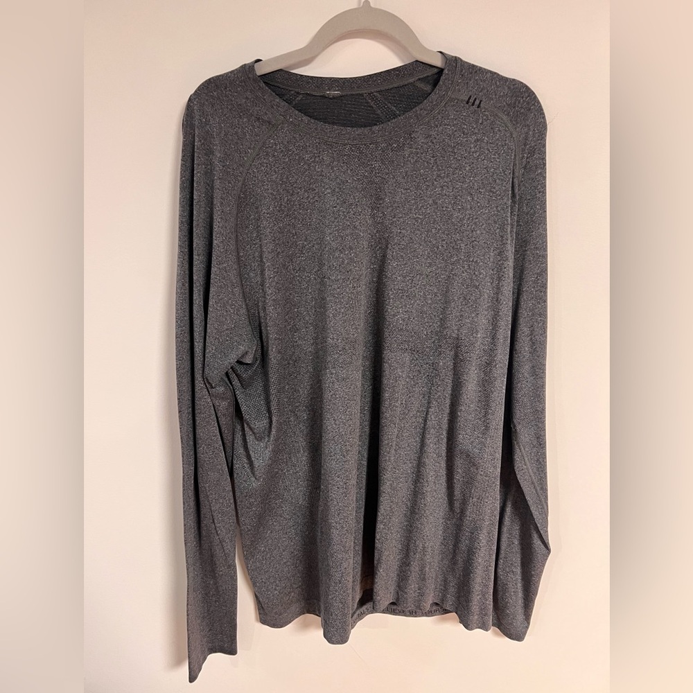 Lululemon Gray Long Sleeve Shirt